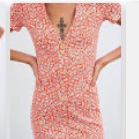 Zara Botton Front Midi Dress - Picture 2 of 8